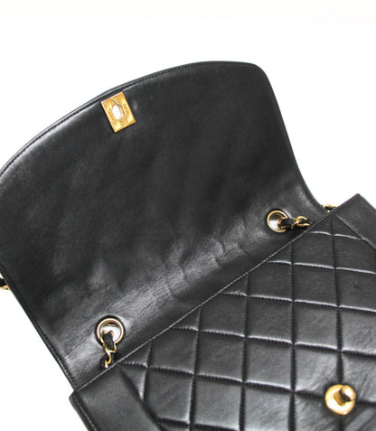 CHANEL Diana 25 Matelasse Lambskin Bag Black Size ONE SIZE