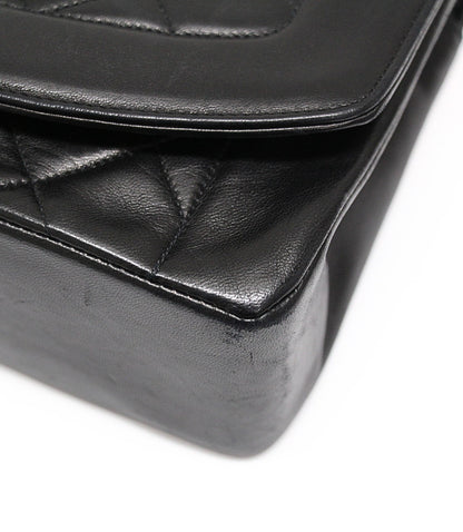 CHANEL Diana 25 Matelasse Lambskin Bag Black Size ONE SIZE