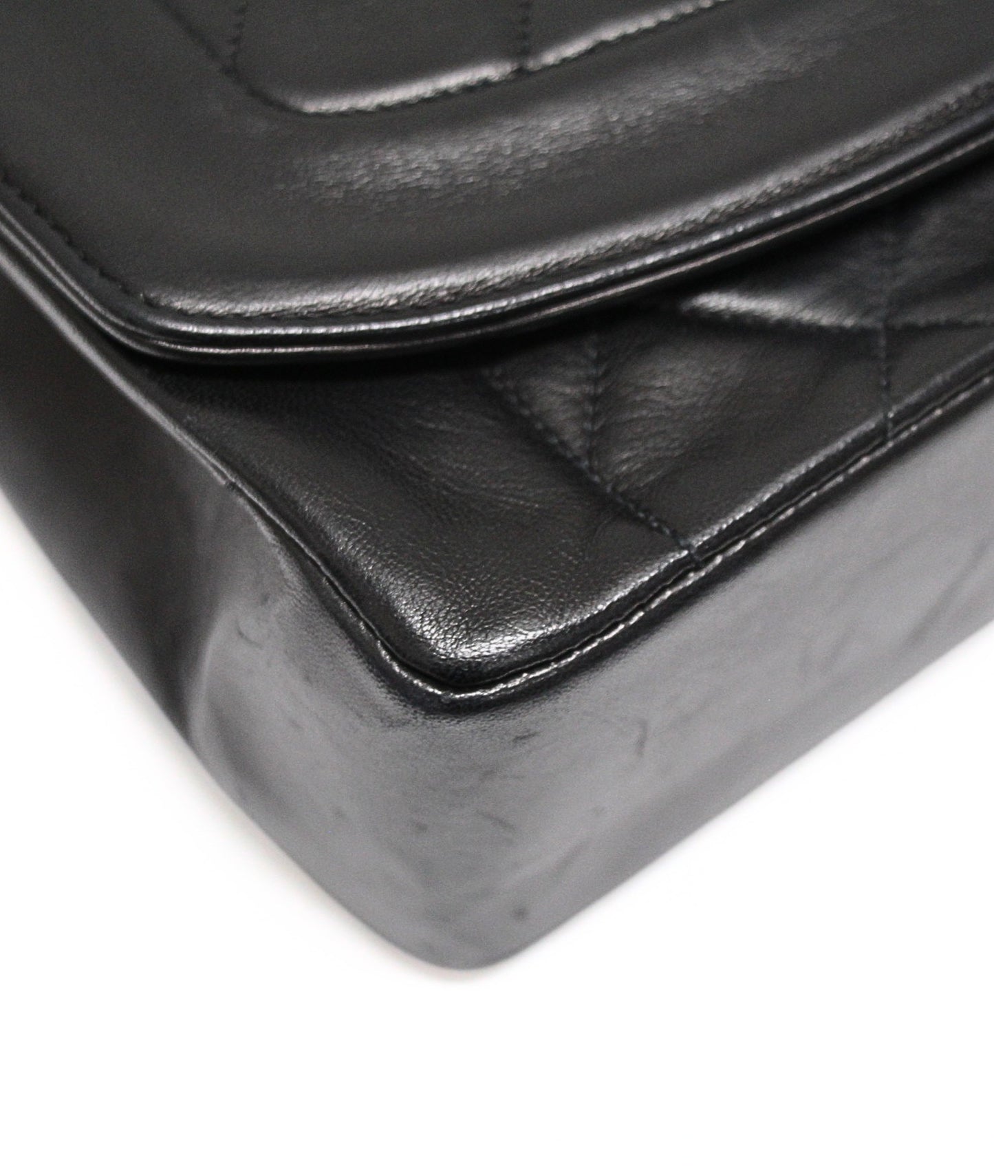 CHANEL Diana 25 Matelasse Lambskin Bag Black Size ONE SIZE