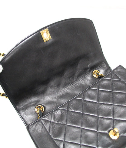 CHANEL Diana 25 Matelasse Lambskin Bag Black Size ONE SIZE