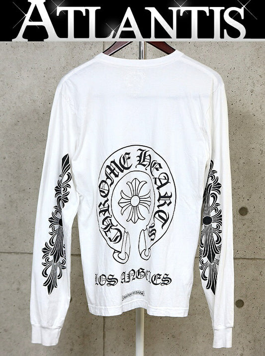 CHROME HEARTS LA Exclusive Horseshoe T-Shirt White Size M