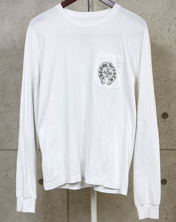 CHROME HEARTS LA Exclusive Horseshoe T-Shirt White Size M