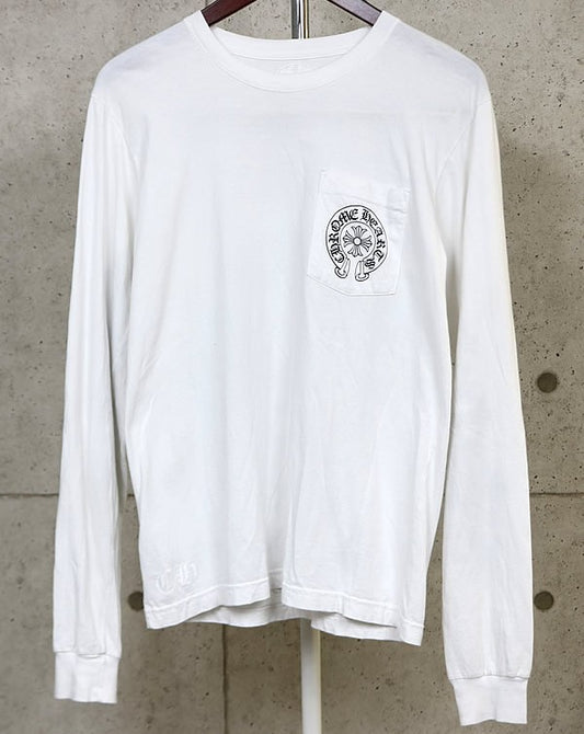 CHROME HEARTS LA Exclusive Horseshoe T-Shirt White Size M