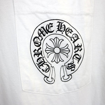 CHROME HEARTS LA Exclusive Horseshoe T-Shirt White Size M