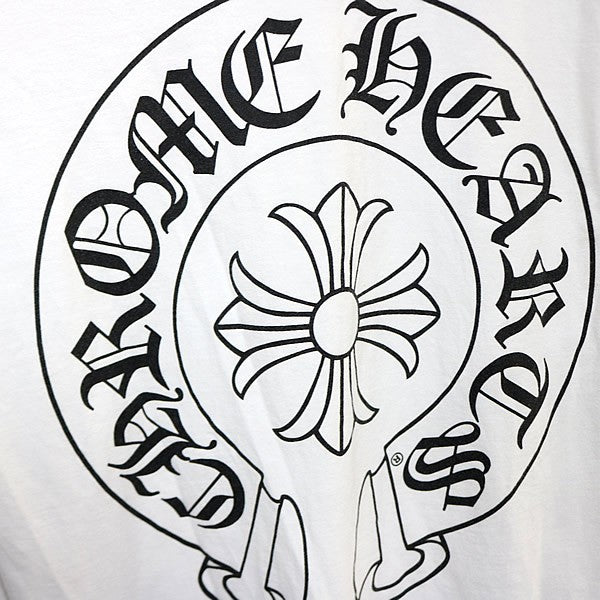 CHROME HEARTS LA Exclusive Horseshoe T-Shirt White Size M