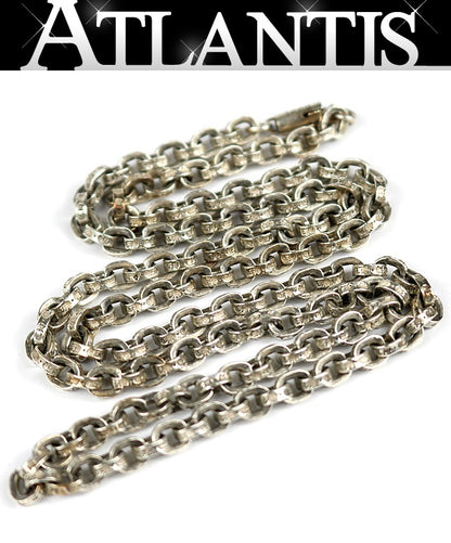 CHROME HEARTS Paper Chain 24" SV925 Necklace Size ONE SIZE