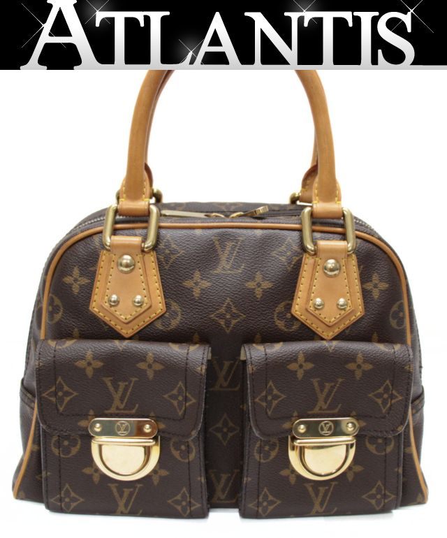 Louis Vuitton Monogram Manhattan PM Handbag Size ONE SIZE