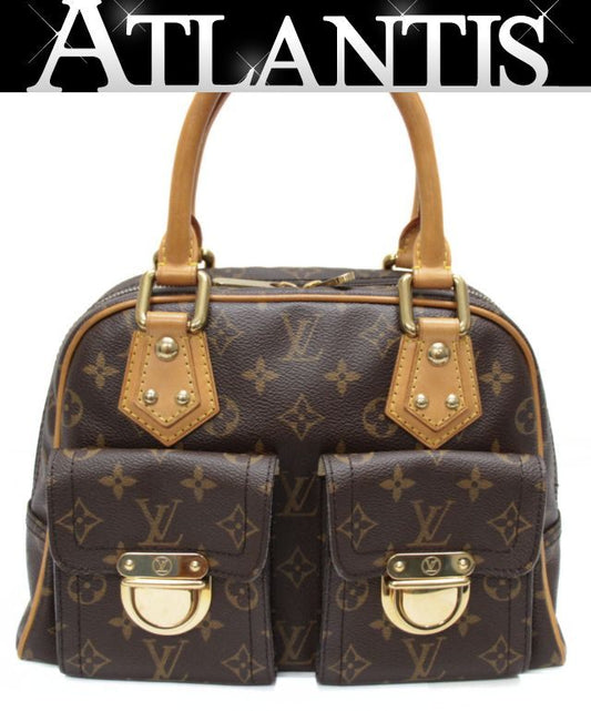 Louis Vuitton Monogram Manhattan PM Handbag Size ONE SIZE