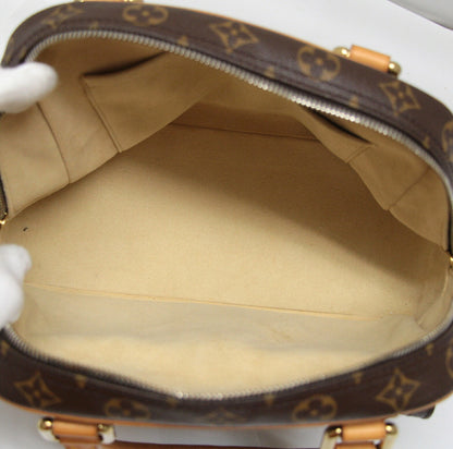 Louis Vuitton Monogram Manhattan PM Handbag Size ONE SIZE