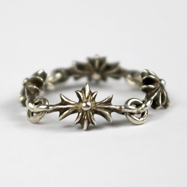 CHROME HEARTS Tiny E CH Plus Silver SV925 Ring Size ONE SIZE