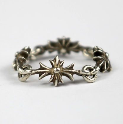 CHROME HEARTS Tiny E CH Plus Silver SV925 Ring Size ONE SIZE