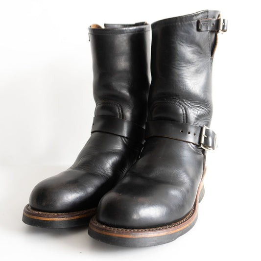 REDWING PT91 2268 Teacore Black Engineer Boots Size 6.5