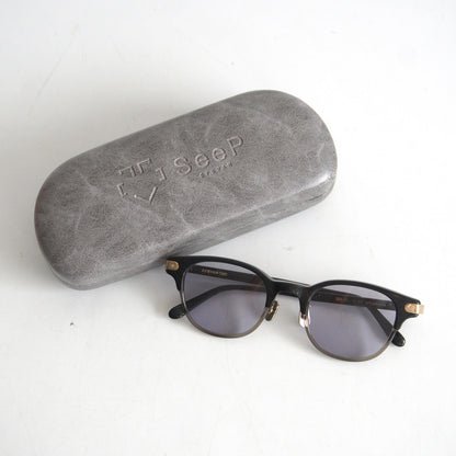 Eyevan 7285 308 Titanium Eyeglasses Sunglass Black Size 47□22-140