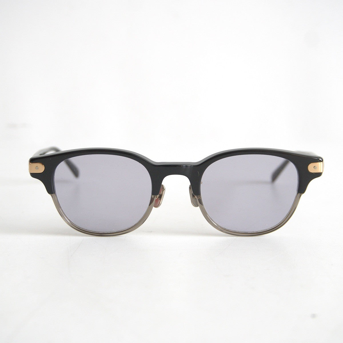 Eyevan 7285 308 Titanium Eyeglasses Sunglass Black Size 47□22-140