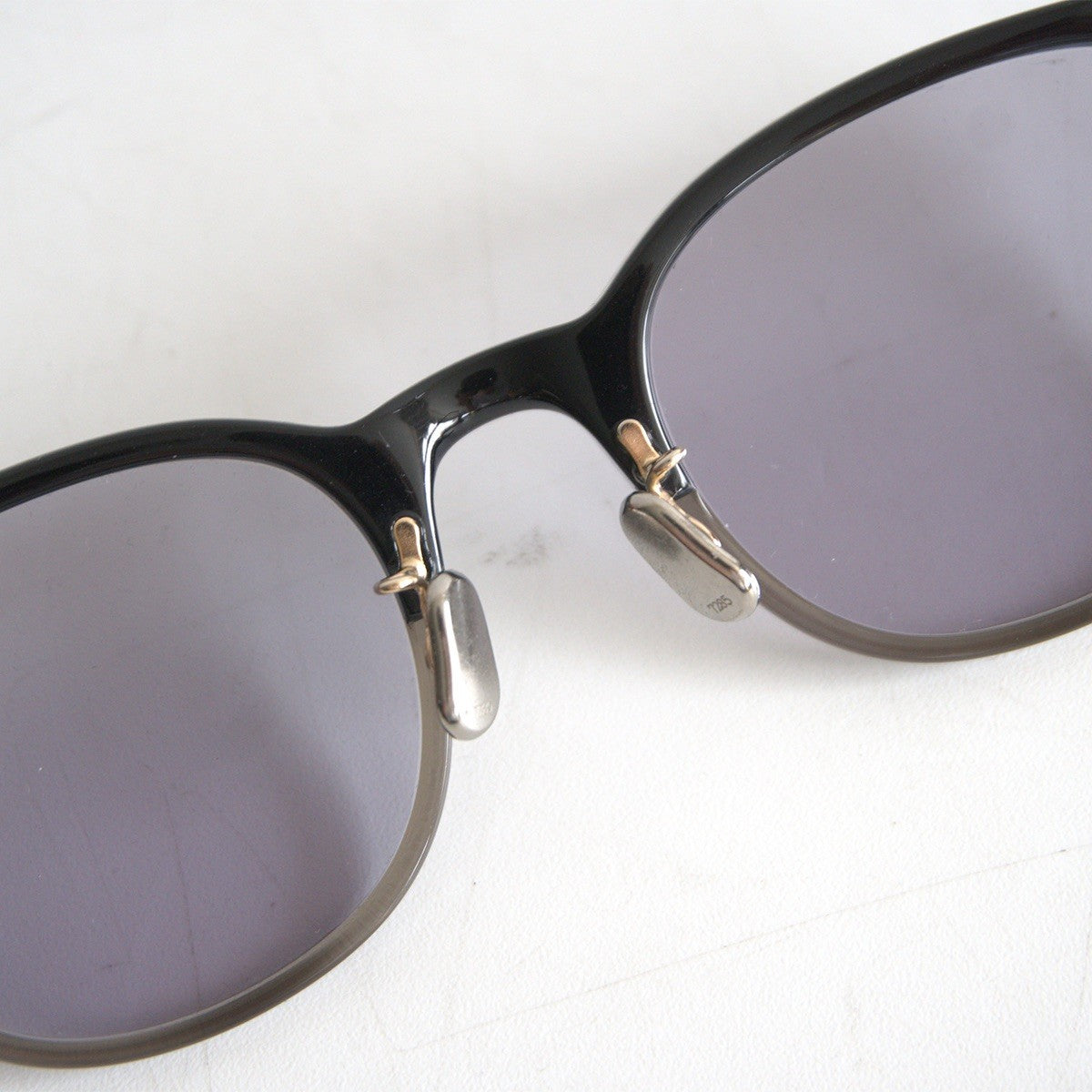 Eyevan 7285 308 Titanium Eyeglasses Sunglass Black Size 47□22-140