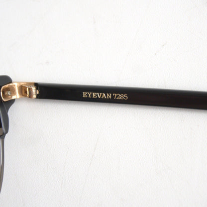 Eyevan 7285 308 Titanium Eyeglasses Sunglass Black Size 47□22-140