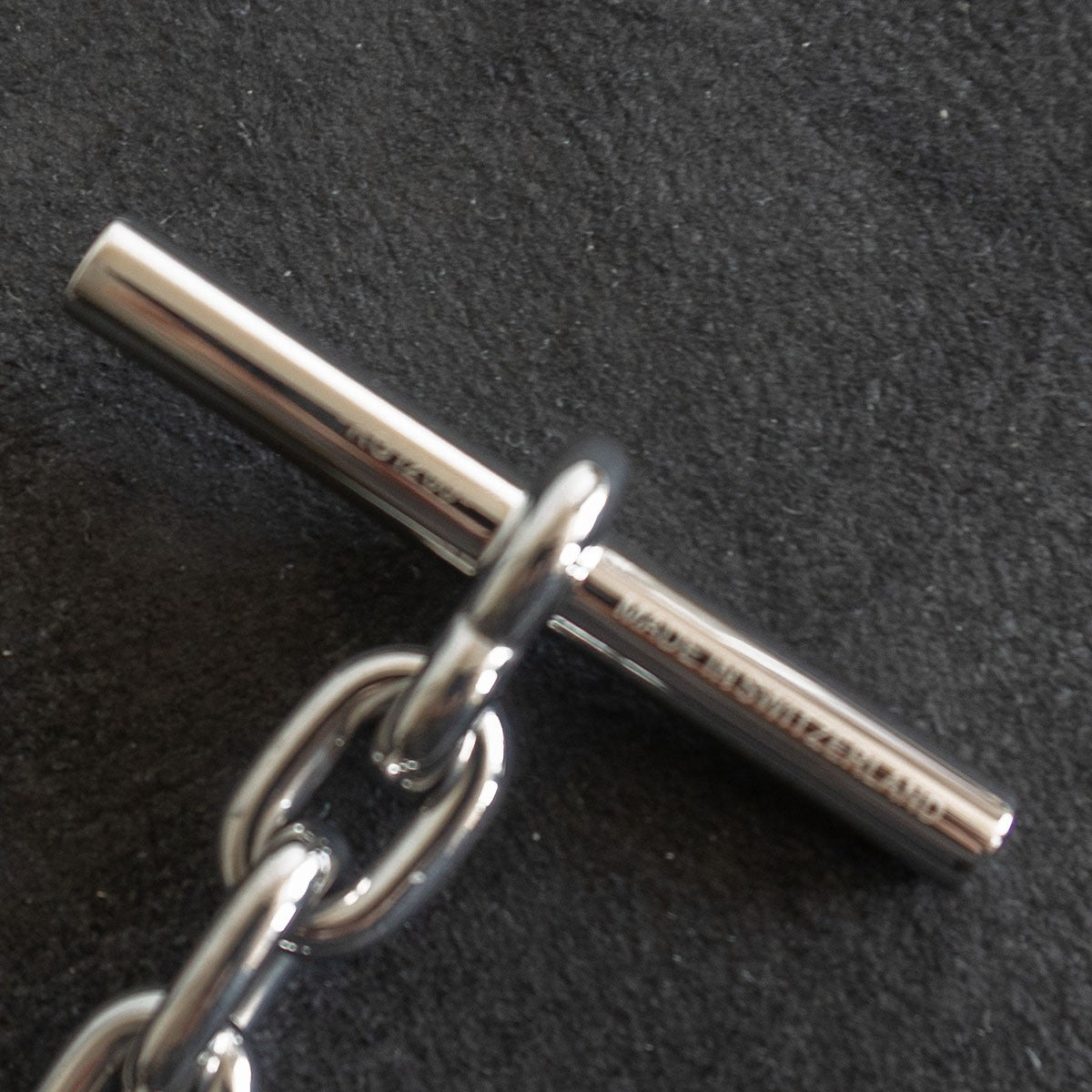 Hermes Anchor Chain Keyring