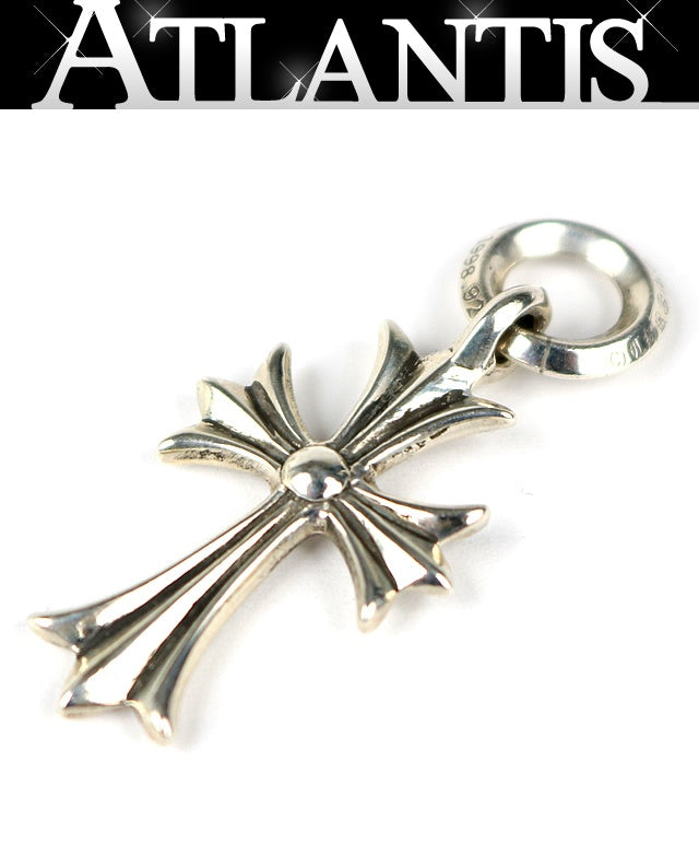CHROME HEARTS Tiny CH Cross Pendant Charm Size ONE SIZE