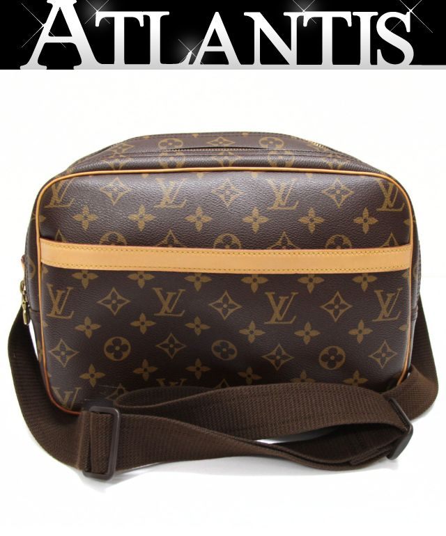 Louis Vuitton Monogram Reporter Shoulder Bag Size ONE SIZE