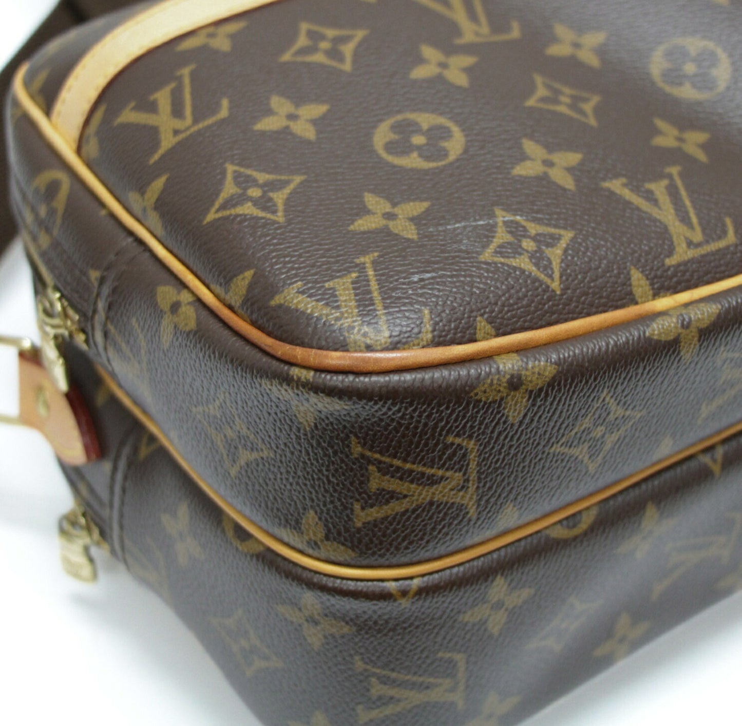 Louis Vuitton Monogram Reporter Shoulder Bag Size ONE SIZE