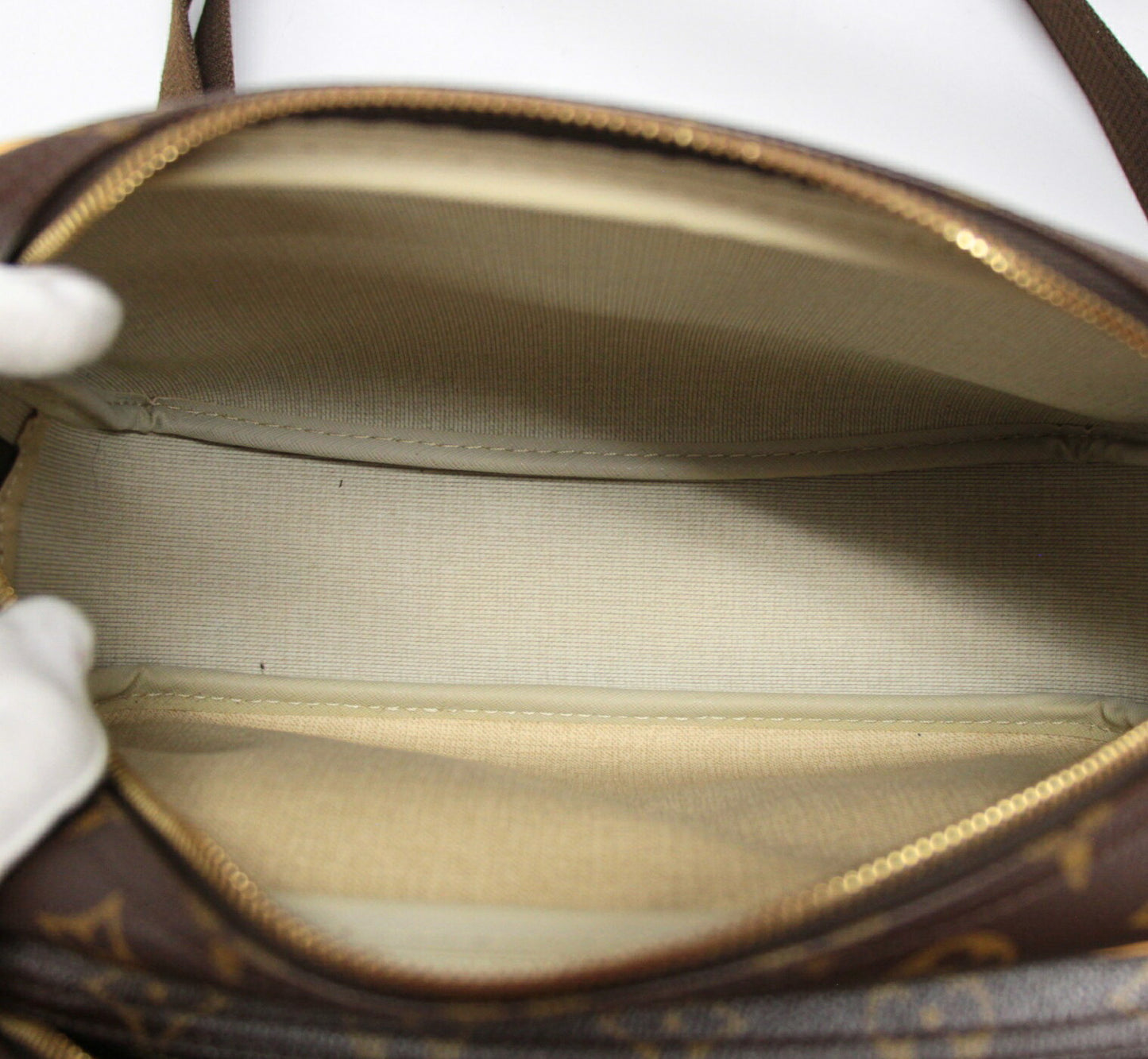 Louis Vuitton Monogram Reporter Shoulder Bag Size ONE SIZE