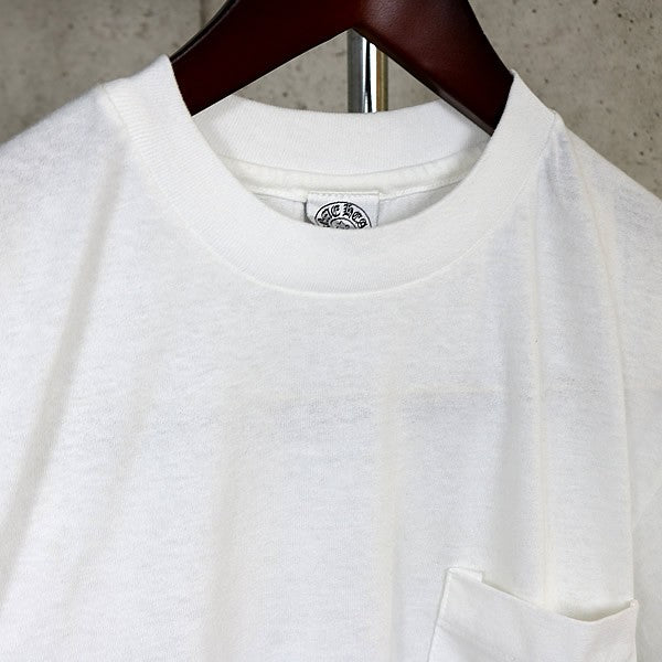 CHROME HEARTS Old Scroll Label Print T-Shirt White Size M