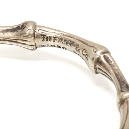 TIFFANY Bamboo SV925 Silver Bangle Size ONE SIZE