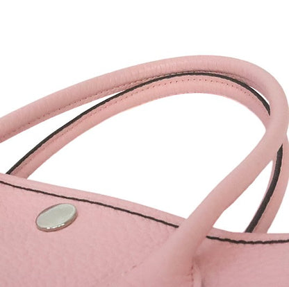 HERMES Garden Party TPM Rose Sakura Handbag Size ONE SIZE
