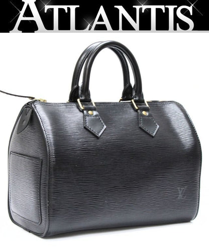 Louis Vuitton Epi Speedy 25 Black Handbag Size ONE SIZE