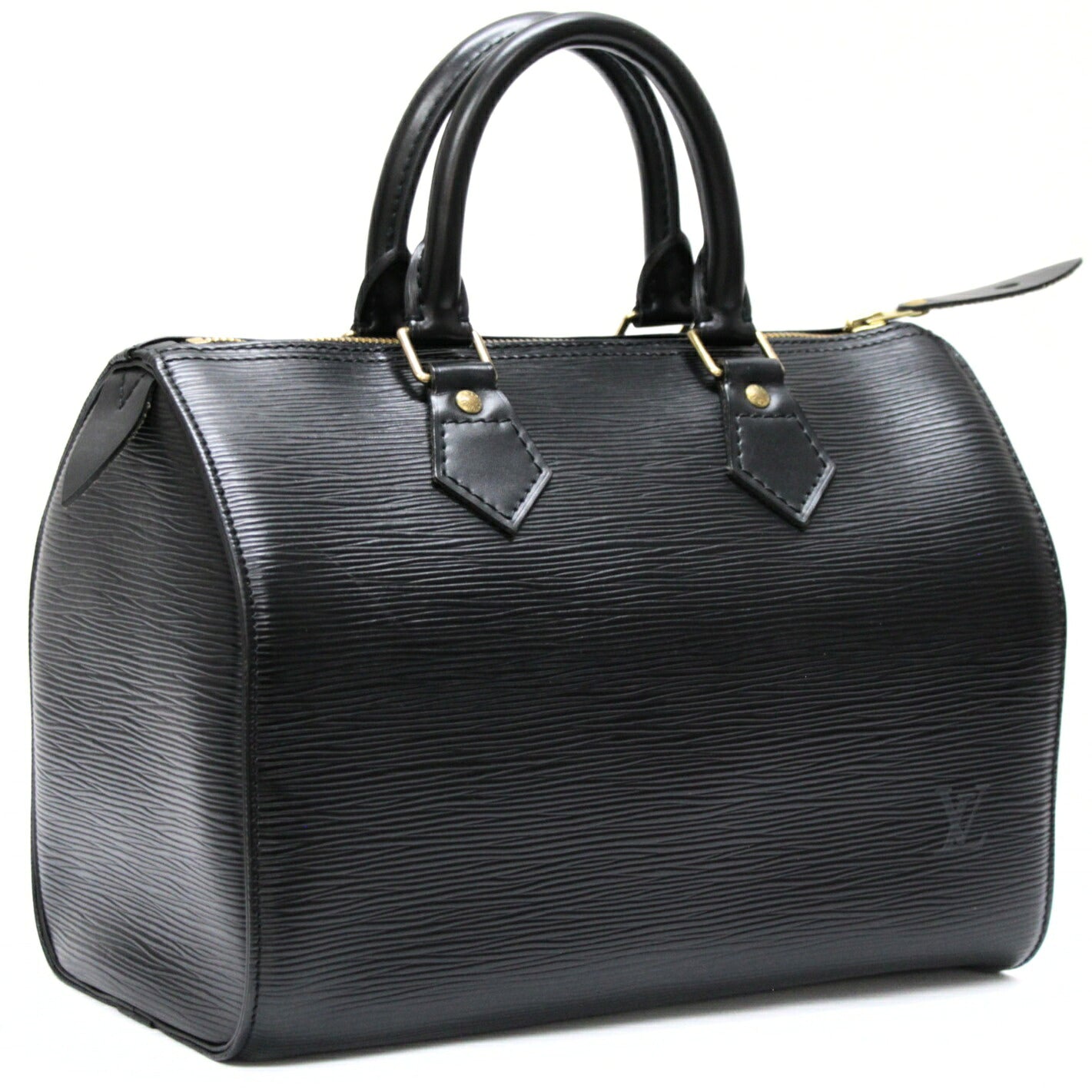 Louis Vuitton Epi Speedy 25 Black Handbag Size ONE SIZE