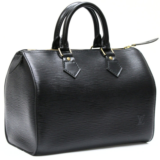 Louis Vuitton Epi Speedy 25 Black Handbag Size ONE SIZE