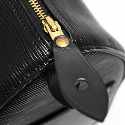 Louis Vuitton Epi Speedy 25 Black Handbag Size ONE SIZE