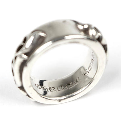 CHROME HEARTS Double Vine Silver Ring Silver Size ONE SIZE
