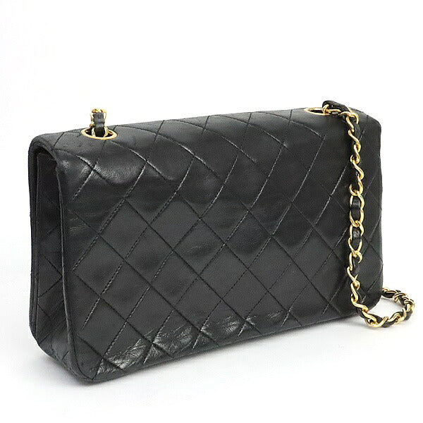CHANEL Full Flap Matelasse 23 Bag Black Size ONE SIZE