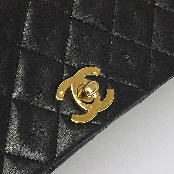 CHANEL Full Flap Matelasse 23 Bag Black Size ONE SIZE