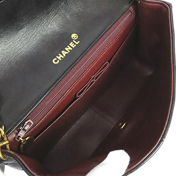 CHANEL Full Flap Matelasse 23 Bag Black Size ONE SIZE
