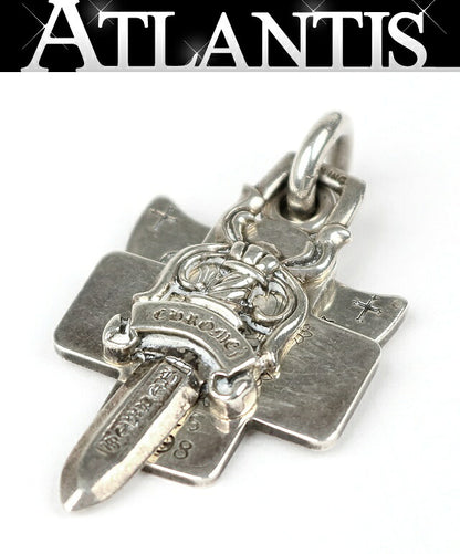 CHROME HEARTS Old Three Trinkets Silver Charm Size ONE SIZE