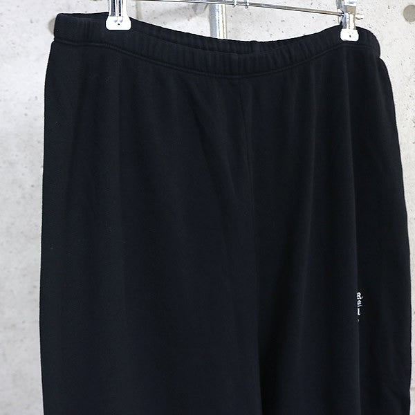 CHROME HEARTS Y NOT Embroidered Sweatpants Black Size M