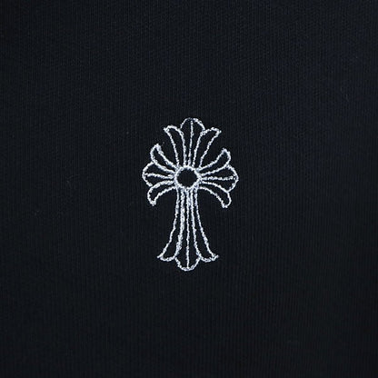 CHROME HEARTS Y NOT Embroidered Sweatpants Black Size M