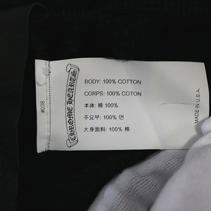 CHROME HEARTS Y NOT Embroidered Sweatpants Black Size M