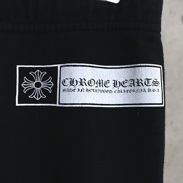 CHROME HEARTS CH Plus Logo Cotton Sweatpants Black Size S