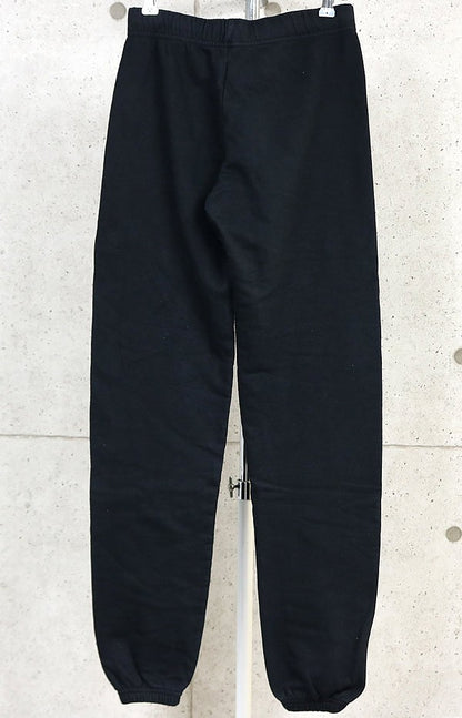 CHROME HEARTS Framed Cross Cotton Sweatpants Black Size XS