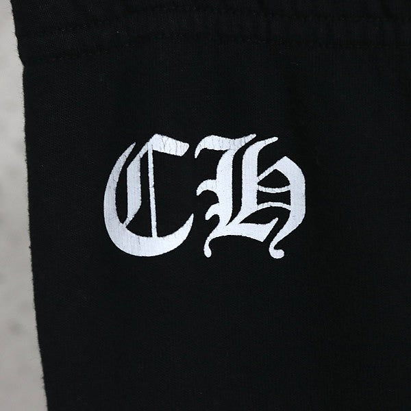 CHROME HEARTS Framed Cross Cotton Sweatpants Black Size XS