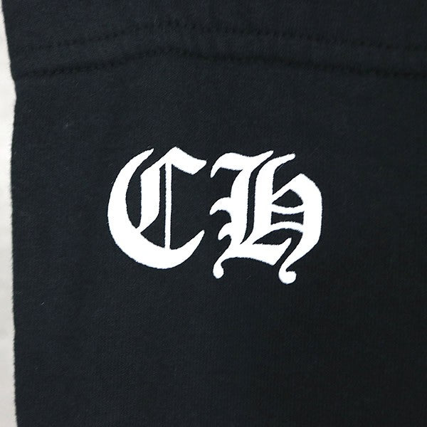 CHROME HEARTS Cemetery Cross Sweatpants Black Size S