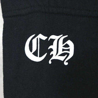 CHROME HEARTS Cemetery Cross Sweatpants Black Size S