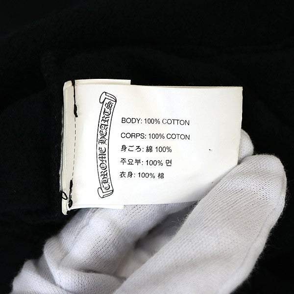 CHROME HEARTS Cemetery Cross Sweatpants Black Size S