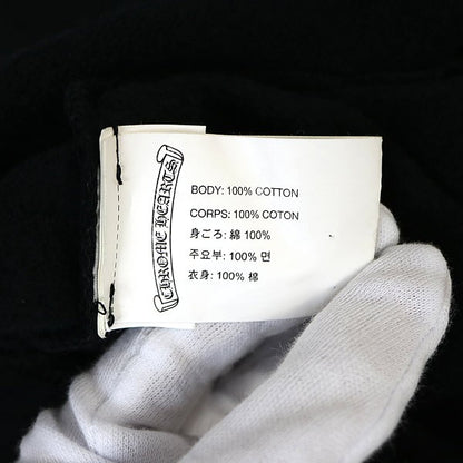 CHROME HEARTS Cemetery Cross Sweatpants Black Size S