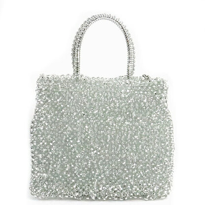 ANTEPRIMA Silver Mini 2WAY Wire Bag PVC Size ONE SIZE