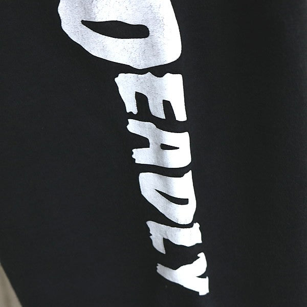 CHROME HEARTS Deadly Doll Cotton Sweatpants Black Size L