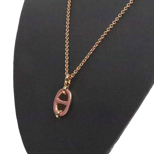 Hermès Mini Maillon PM Rose Plated Necklace Size ONE SIZE